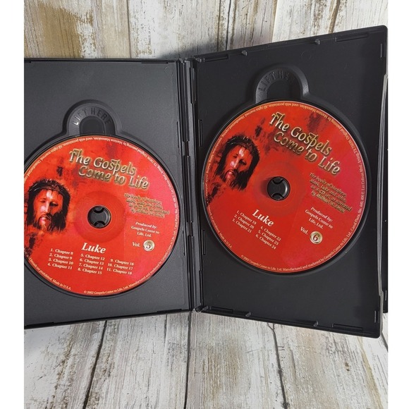 The Gospels Come to Life Matthew Mark Luke John Michael W Smith CD Set - Picture 3 of 5